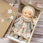 Handmade Waldorf Doll with Charming Outfits