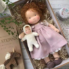 Handmade Waldorf Doll with Charming Outfits