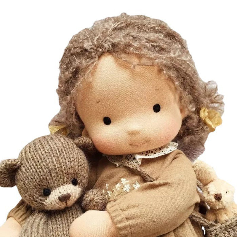 Handmade Waldorf Doll with Charming Outfits