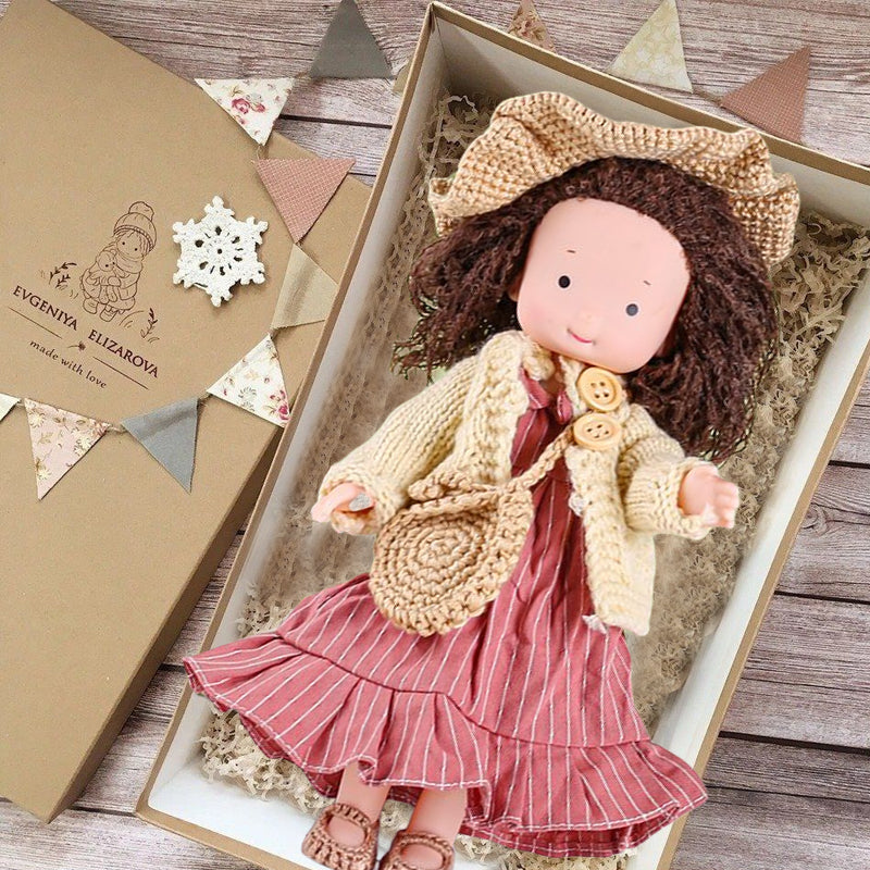Handmade Waldorf Doll with Charming Outfits