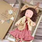 Handmade Waldorf Doll with Charming Outfits