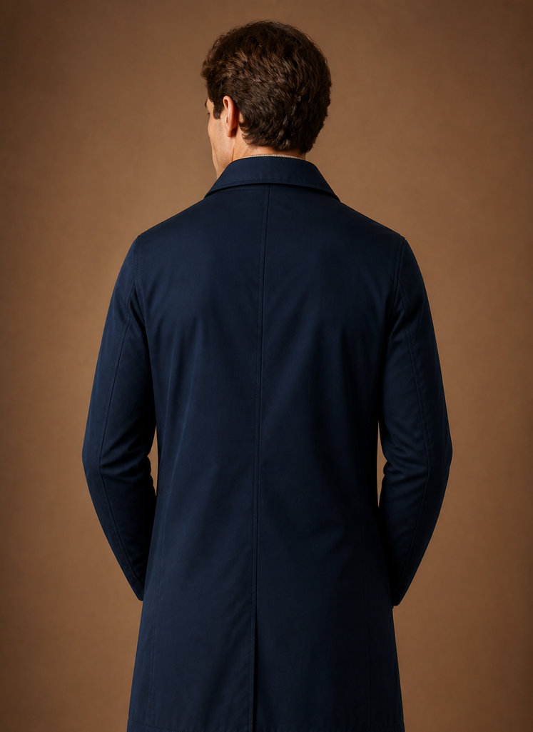 Men’s Longline Collared Jacket