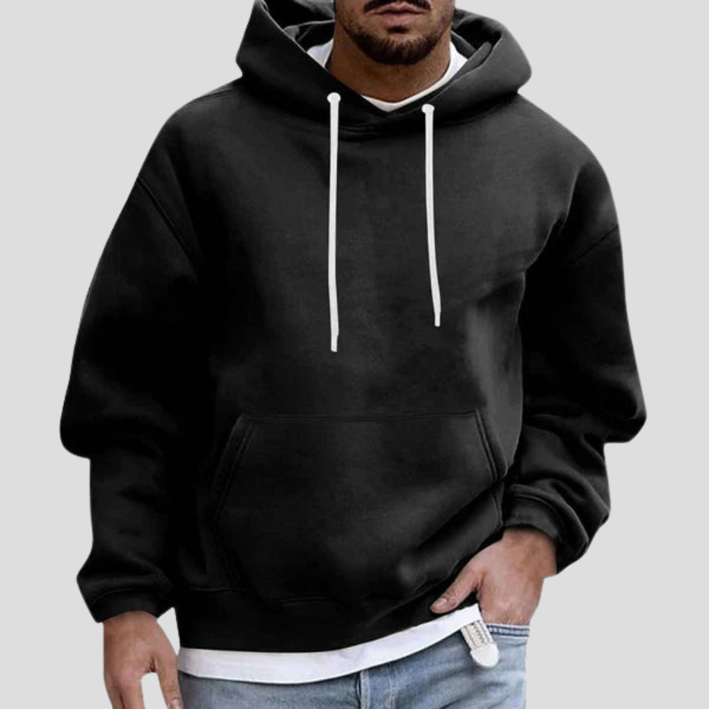 Men’s Pullover Hoodie with Kangaroo Pocket