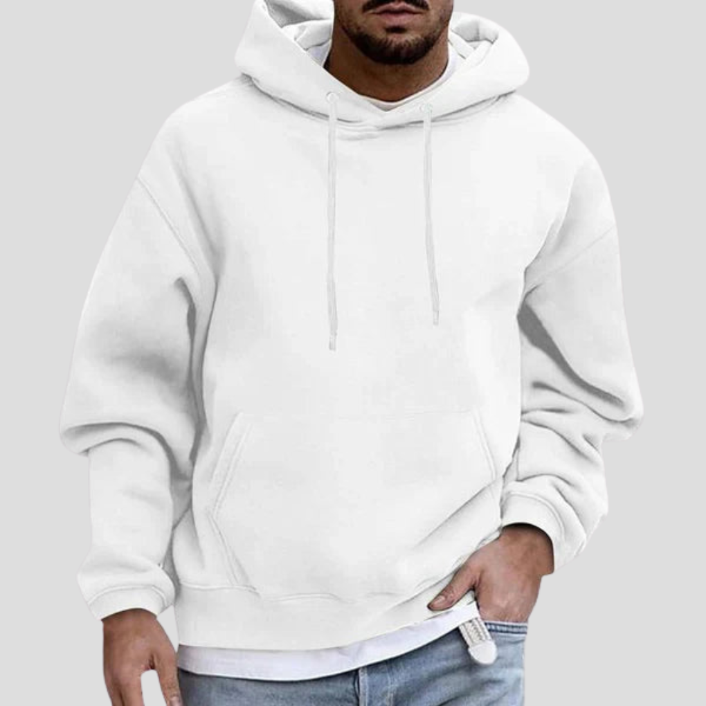 Men’s Pullover Hoodie with Kangaroo Pocket