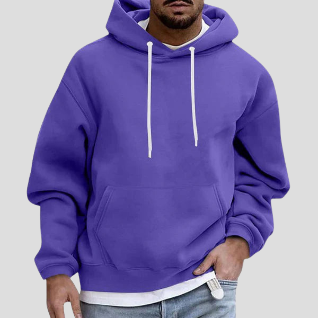 Men’s Pullover Hoodie with Kangaroo Pocket
