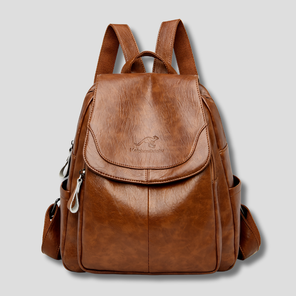 Women’s Flap Backpack with Top Handle