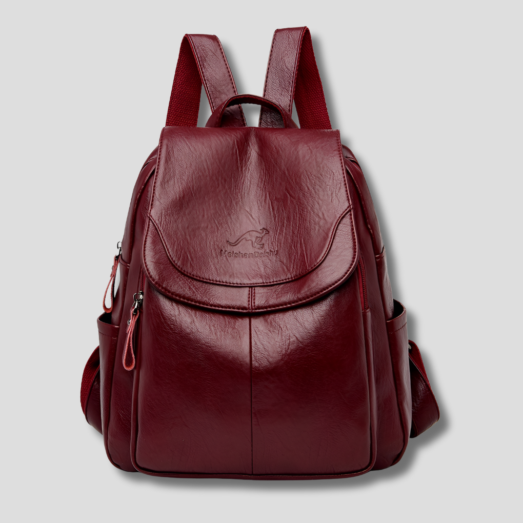 Women’s Flap Backpack with Top Handle