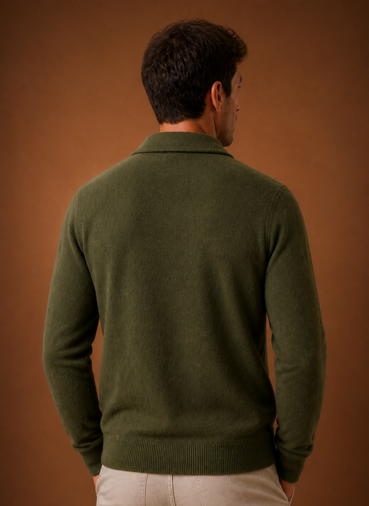 Men's Zip Front Utility Jacket