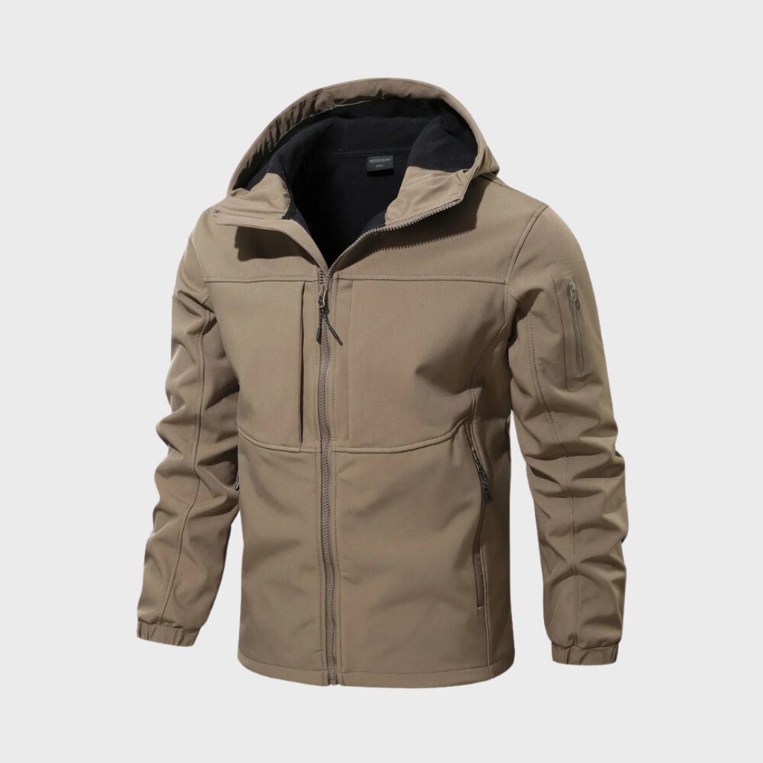 Men’s Hooded Zip-Up Jacket