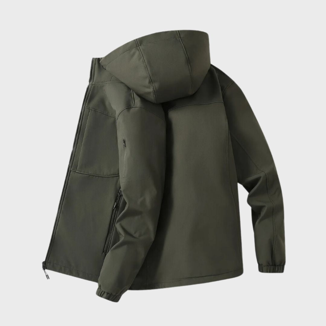 Men’s Hooded Zip-Up Jacket