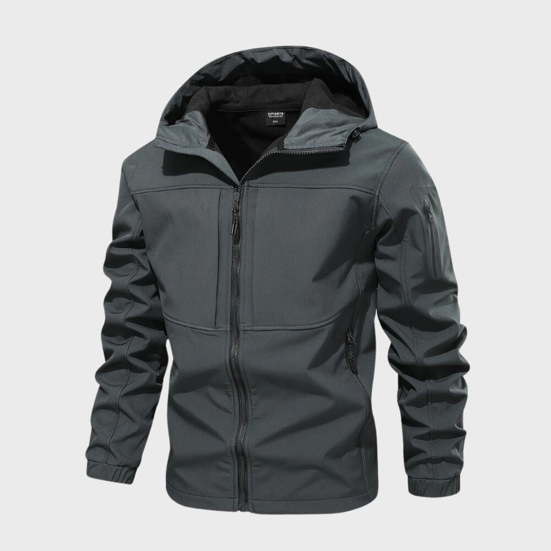 Men’s Hooded Zip-Up Jacket