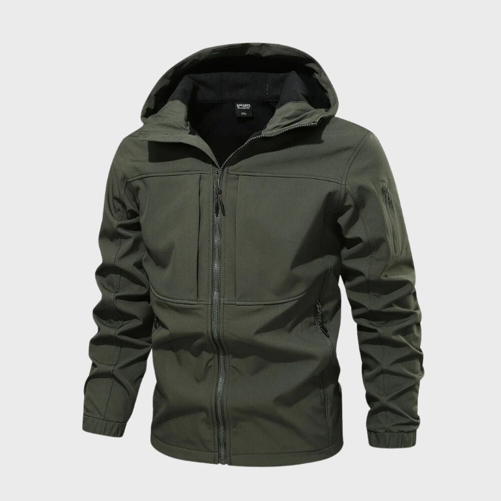 Men’s Hooded Zip-Up Jacket