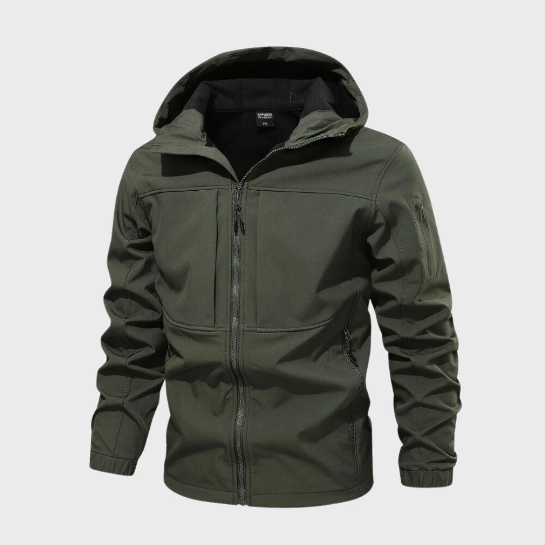 Men’s Hooded Zip-Up Jacket