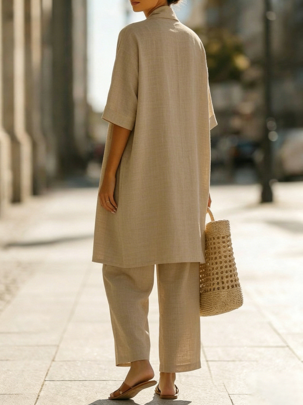 Women’s Relaxed Three-Piece Summer Set