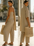 Women’s Relaxed Three-Piece Summer Set