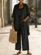 Women’s Relaxed Three-Piece Summer Set