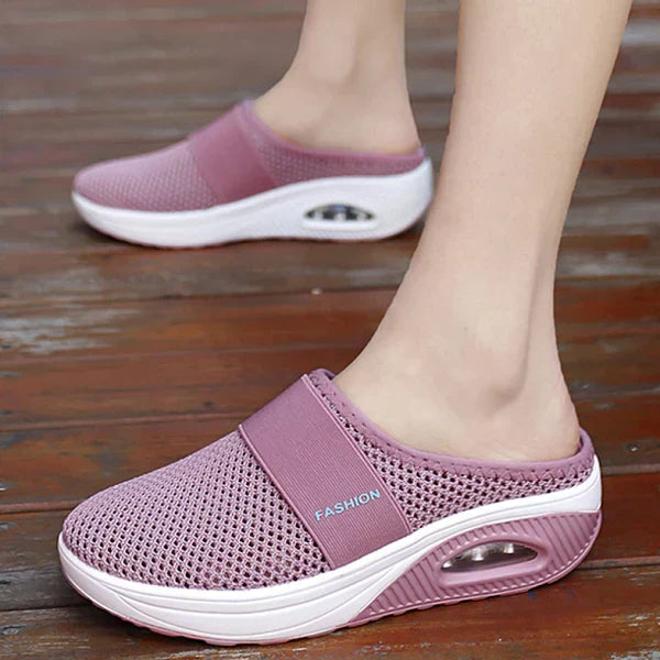 Women's Breathable Slip-On Comfort Clogs