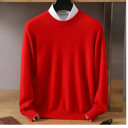 Men's Crew Neck Knit Sweater