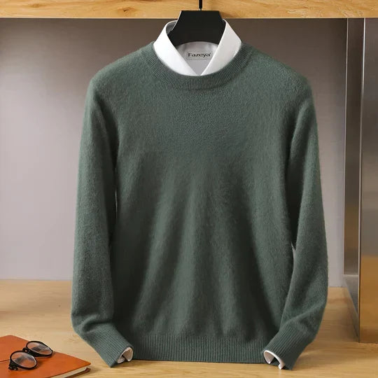 Men's Crew Neck Knit Sweater