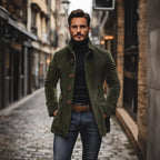 Men’s Button-Front Corduroy Jacket