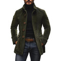 Men’s Button-Front Corduroy Jacket