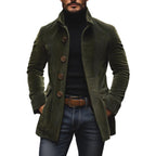 Men’s Button-Front Corduroy Jacket