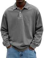 Men's Long Sleeve Polo Shirt
