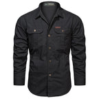 Men's Long Sleeve Button-Up Utility Shirt