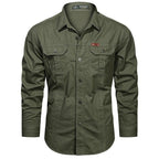Men's Long Sleeve Button-Up Utility Shirt
