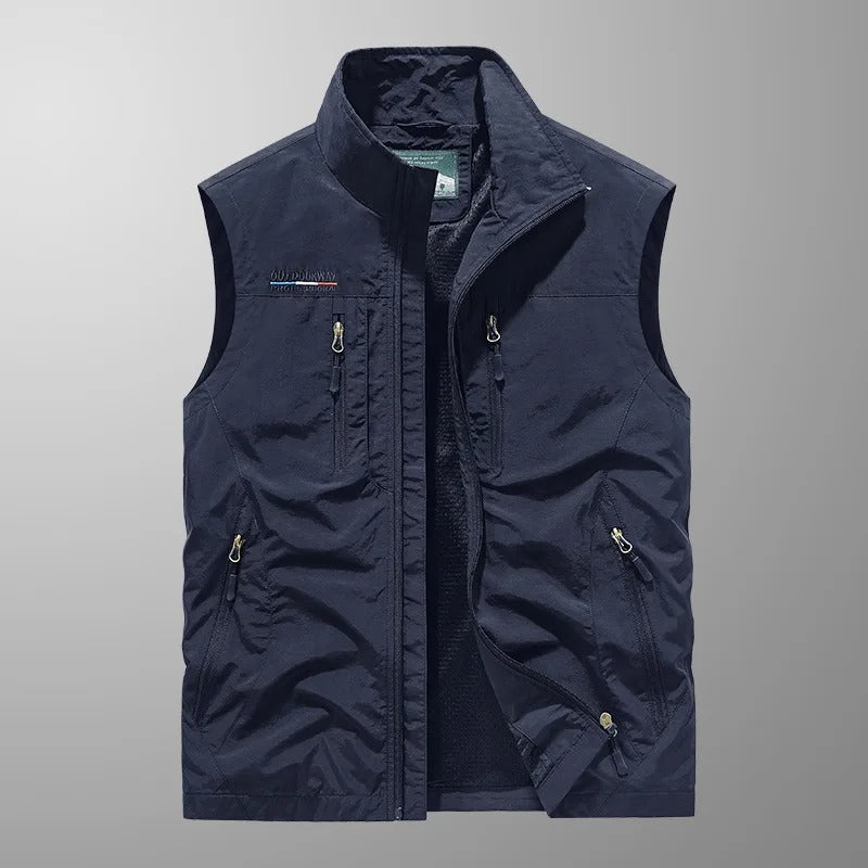 Men’s Lightweight Utility Zip Vest