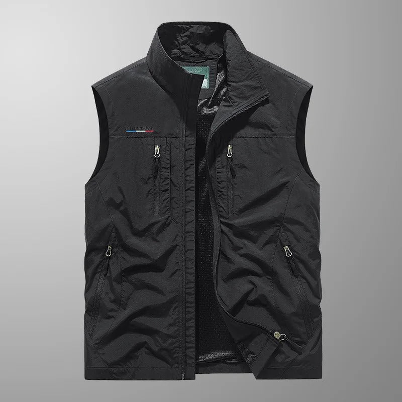 Men’s Lightweight Utility Zip Vest
