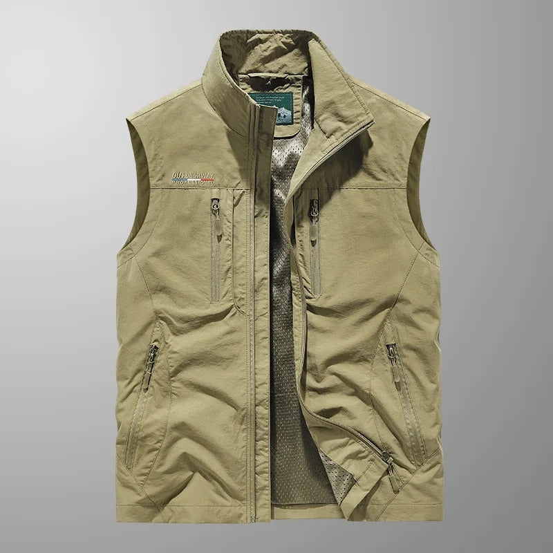 Men’s Lightweight Utility Zip Vest