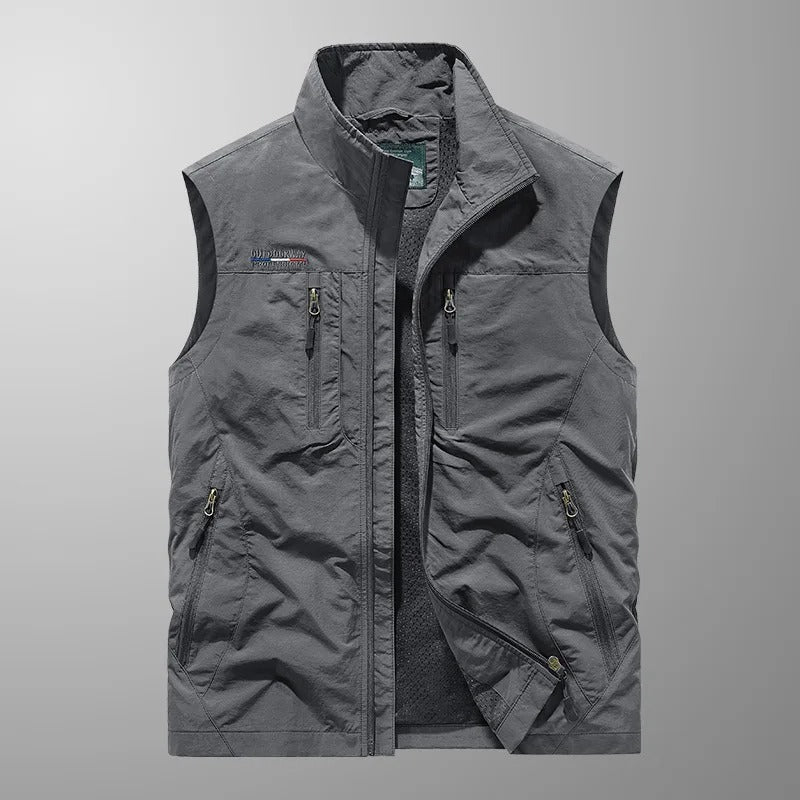 Men’s Lightweight Utility Zip Vest