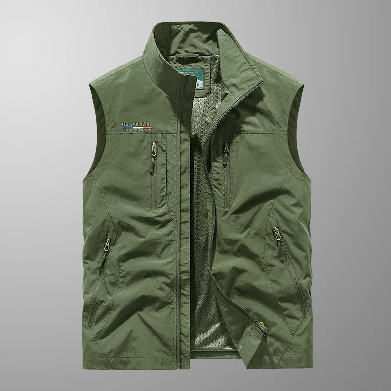 Men’s Lightweight Utility Zip Vest