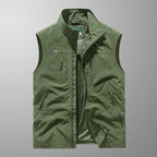 Men’s Lightweight Utility Zip Vest