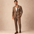 Men’s Two-Piece Suit with Tailored Blazer