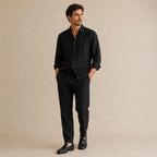 Men’s Shirt and Drawstring Pant Set
