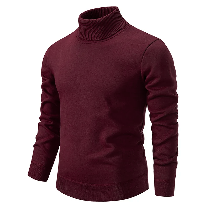 Men’s Classic Knit Turtleneck Sweater