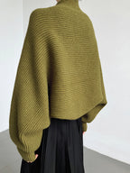 Women's Ribbed Open Front Knit Shrug