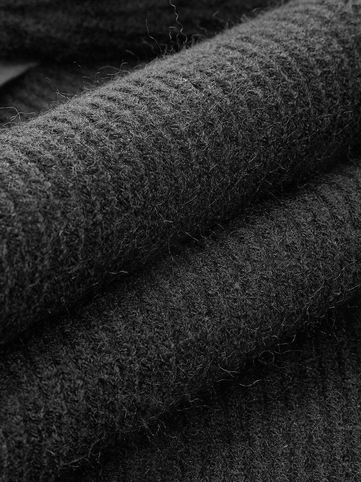 Women's Ribbed Open Front Knit Shrug