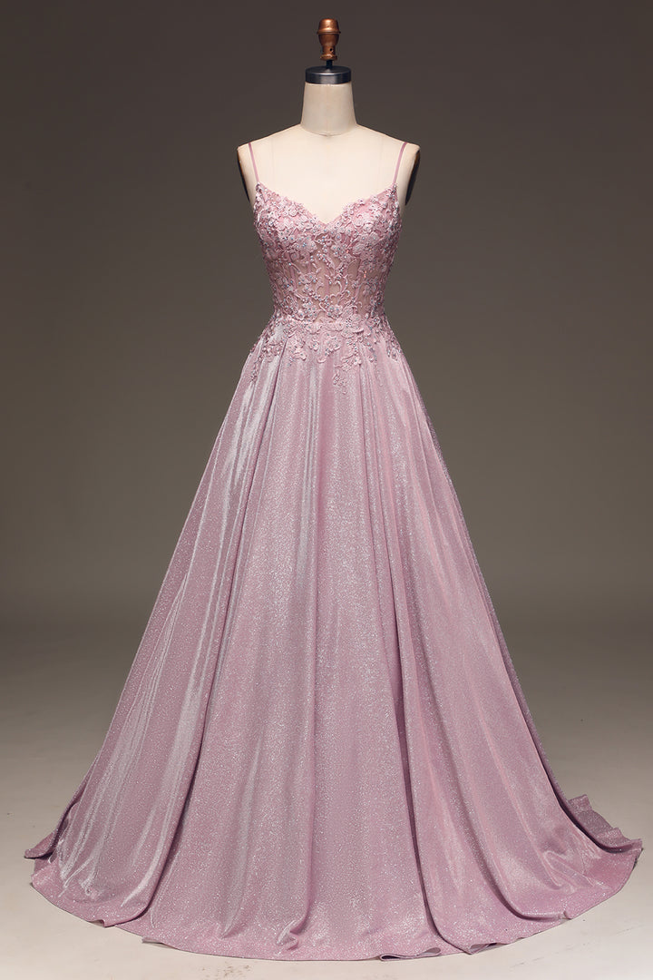 Women’s Glitter Ball Gown Dress