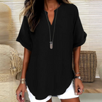 Women's Casual V Neck Blouse
