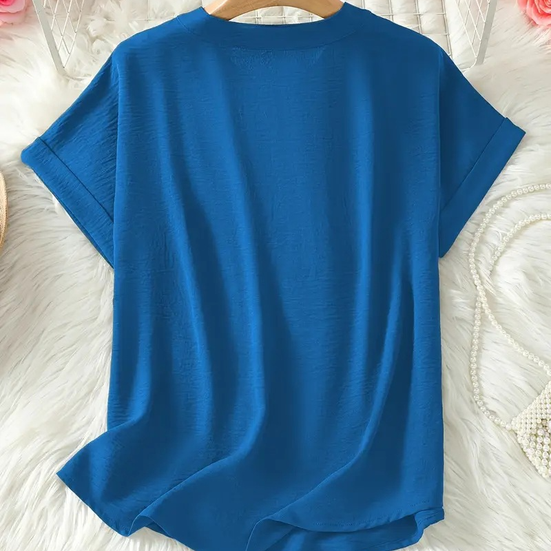 Women's Casual V Neck Blouse