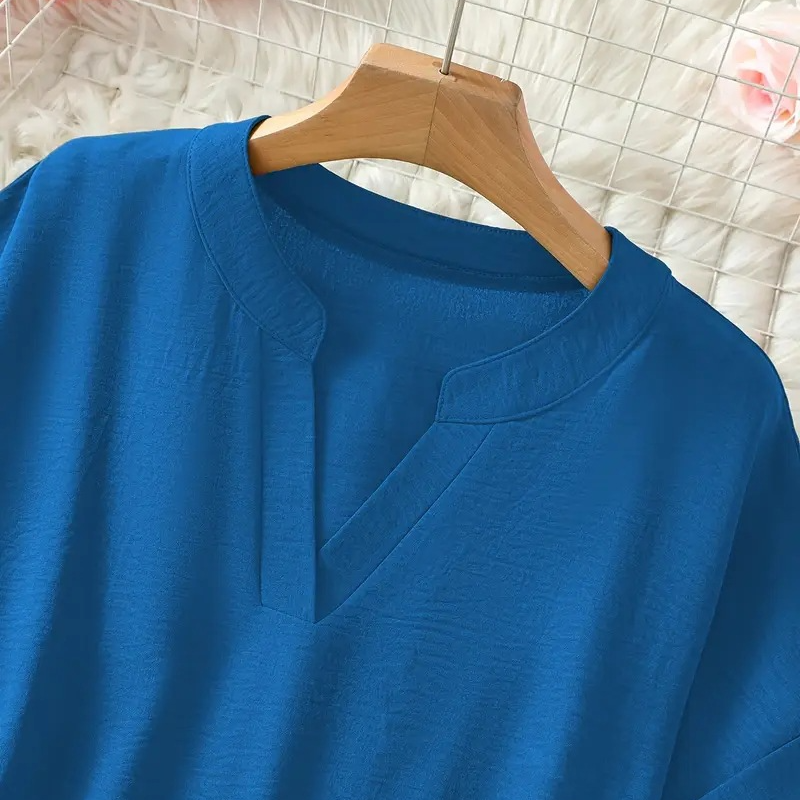 Women's Casual V Neck Blouse