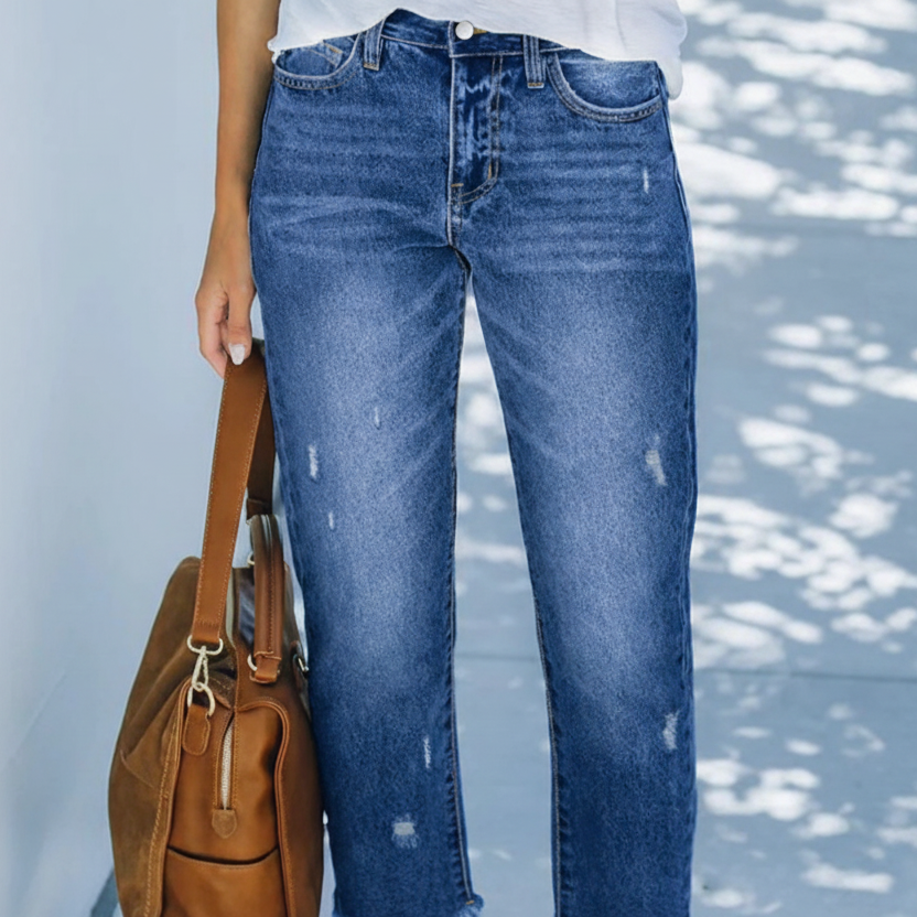 Women’s Wide Leg Cropped Jeans