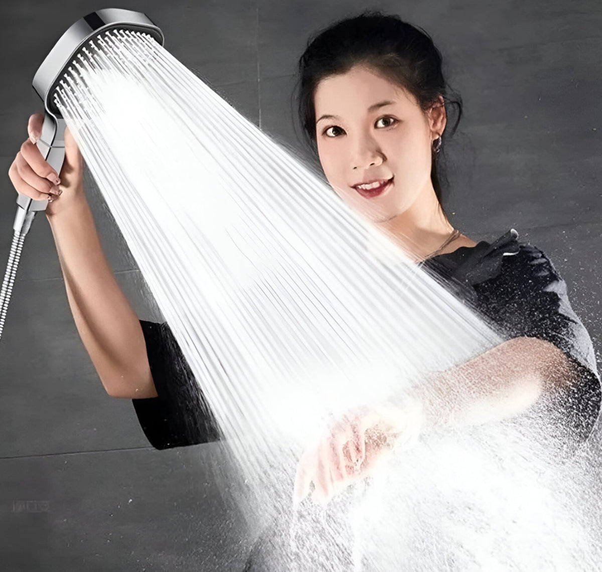 Handheld High Pressure Shower Head with Filter