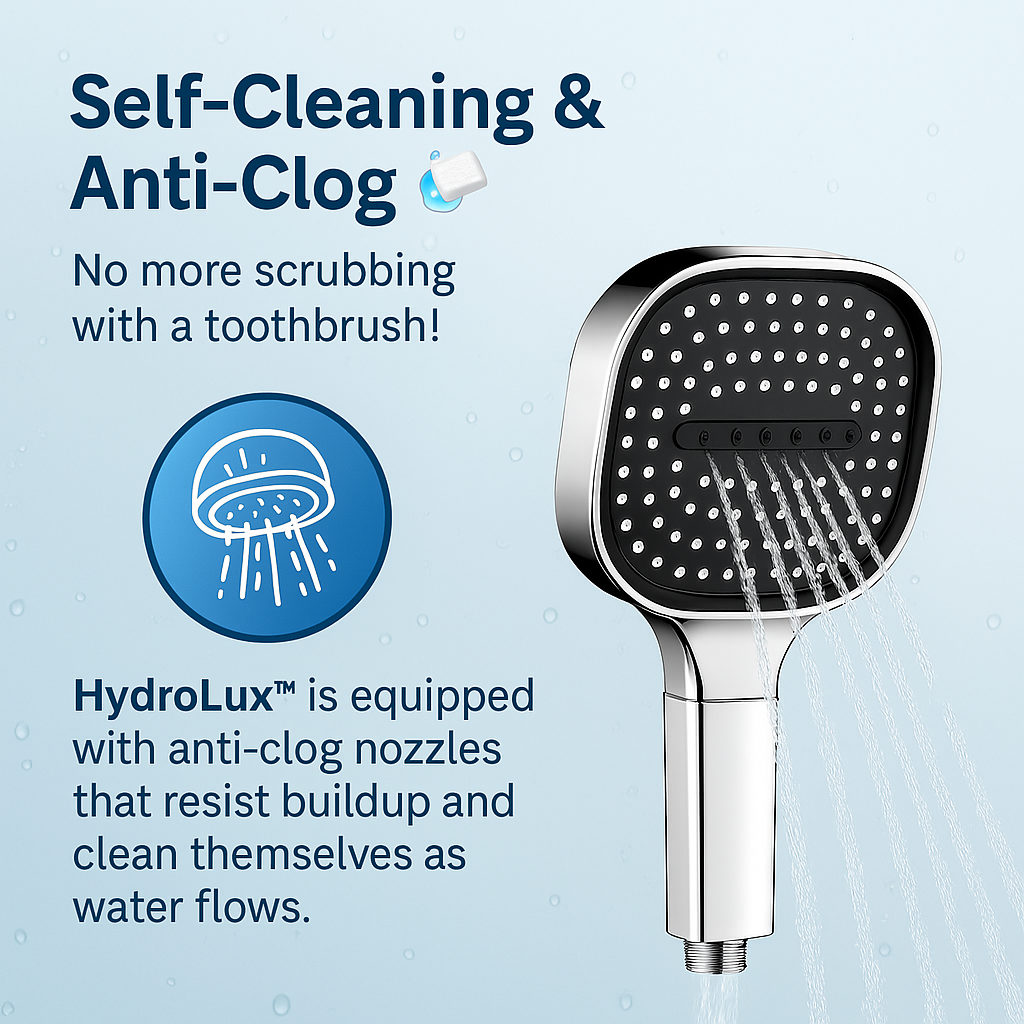 Handheld High Pressure Shower Head with Filter