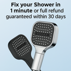 Handheld High Pressure Shower Head with Filter