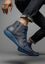 Women's Leather High Top Sneakers