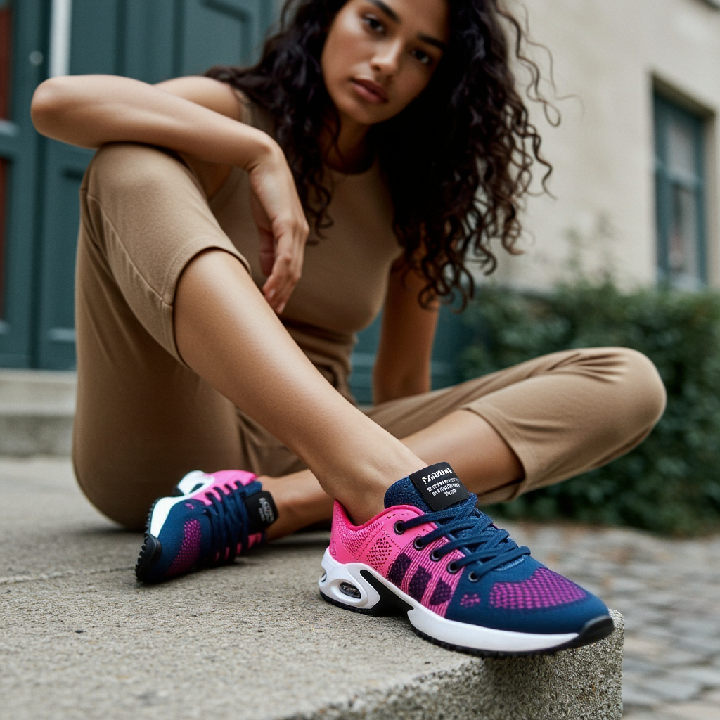 Women's Air Cushion Walking Sneakers